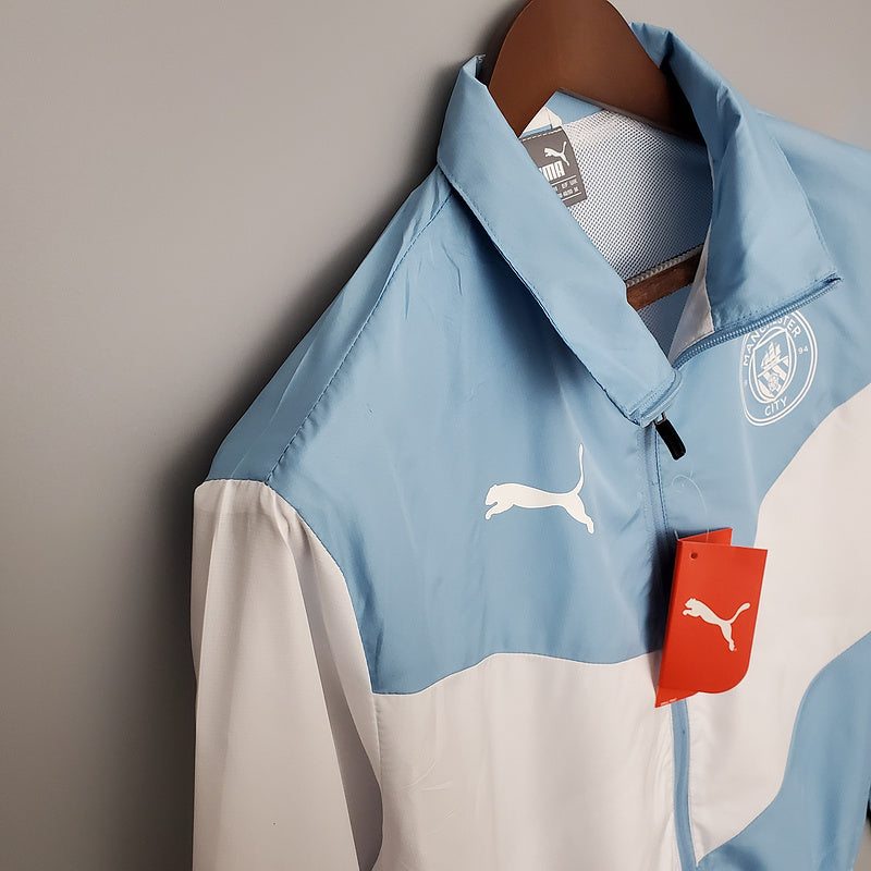 Manchester City WindBreaker Blue & White (3BAC)