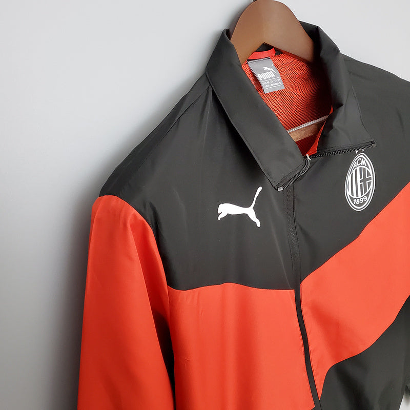 AC Milan Windbreaker Black & Red (88A1)