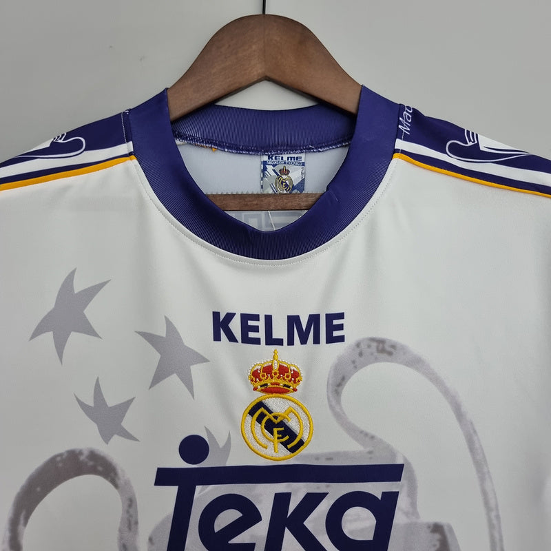 Retro 97-98 Real Madrid Champions League 7 Commemorative Edition (33D5)