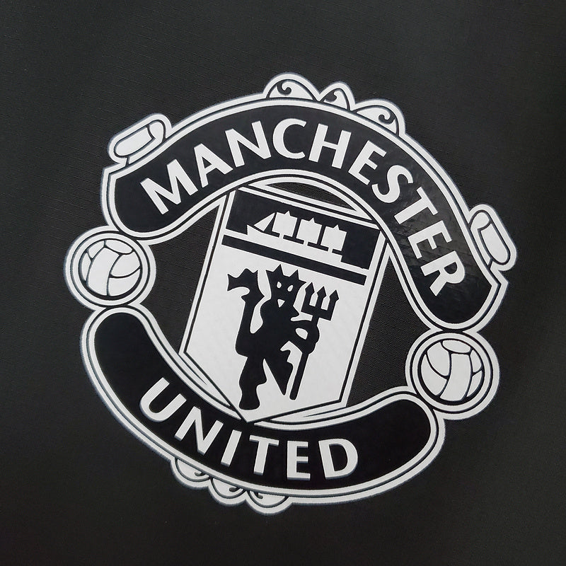2022 Real Madrid Windbreaker Black Blue (8D15)