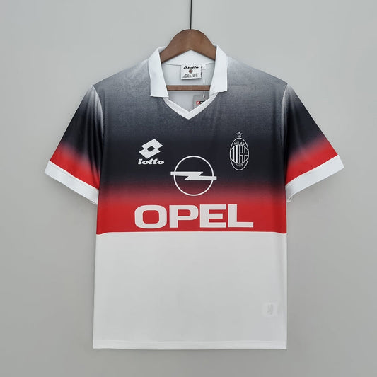 Retro AC Milan 95∕96 Training Suit Black & White (805D)