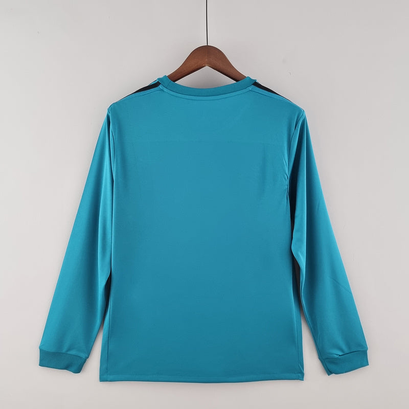 Retro Real Madrid 17∕18 long sleeve third away (21EC)