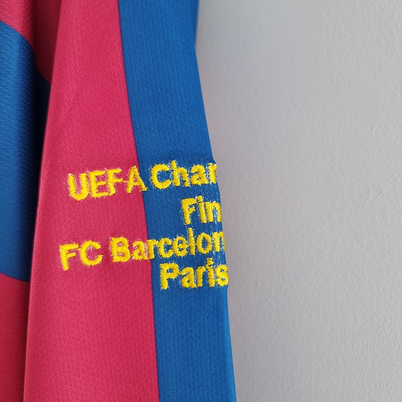 Retro barcelona 05∕06 long sleeve home (C88C)