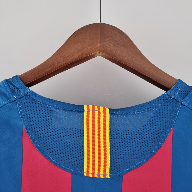 Retro barcelona 05∕06 long sleeve home (C88C)