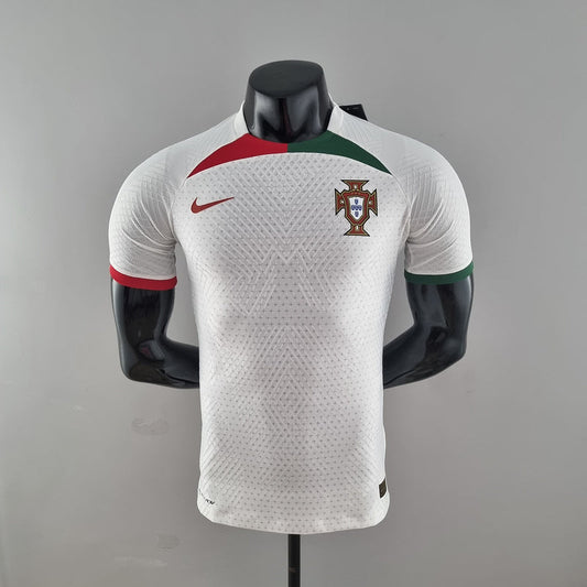 2022 Player Version Portugal Training Suit - White (99F4)