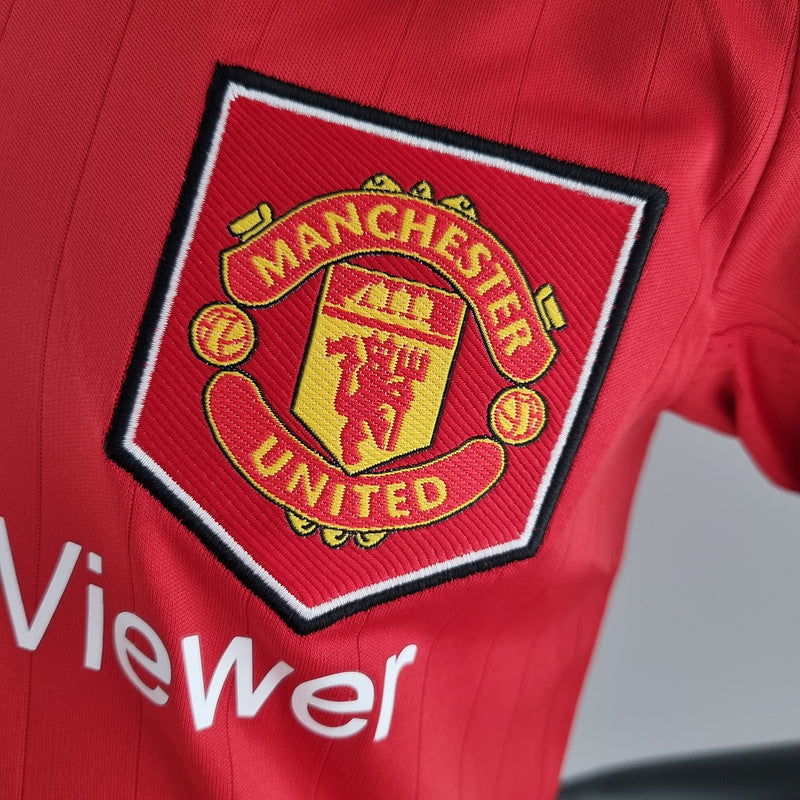 22/23 Kids Kit Manchester United home (3C54)