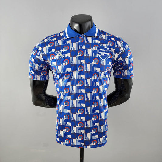 2023 POLO Arsenal Blue & White Plaid (C883)