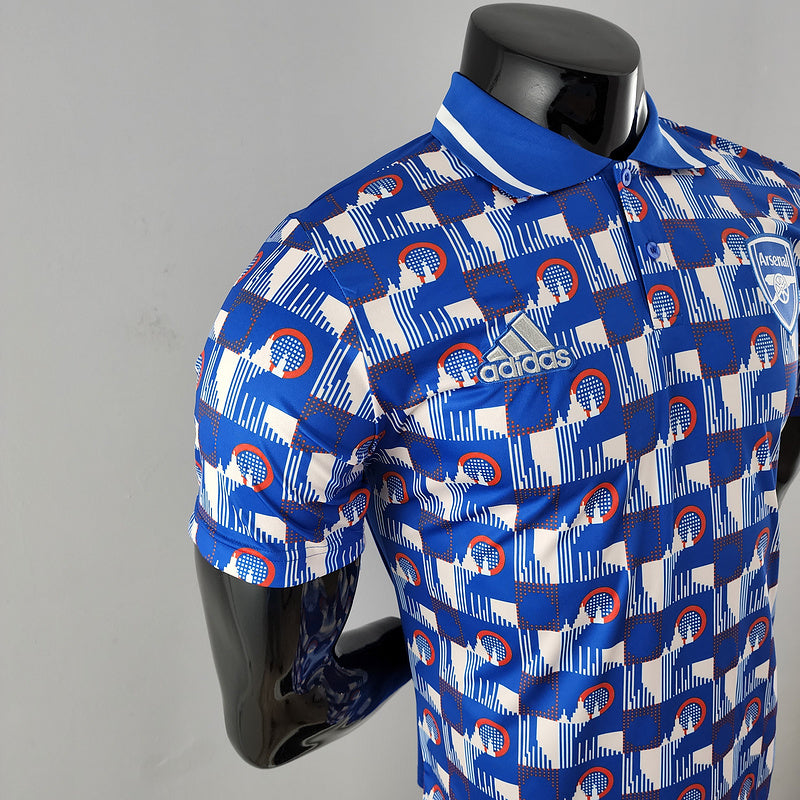 2023 POLO Arsenal Blue & White Plaid (C883)
