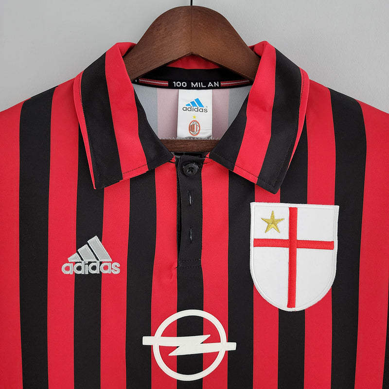 Retro Long Sleeve 99∕00 AC Milan home (A739)