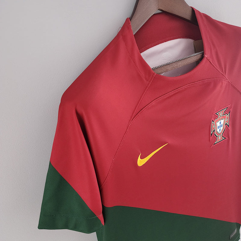 2022 Portugal World Cup Jersey Home (78DE)