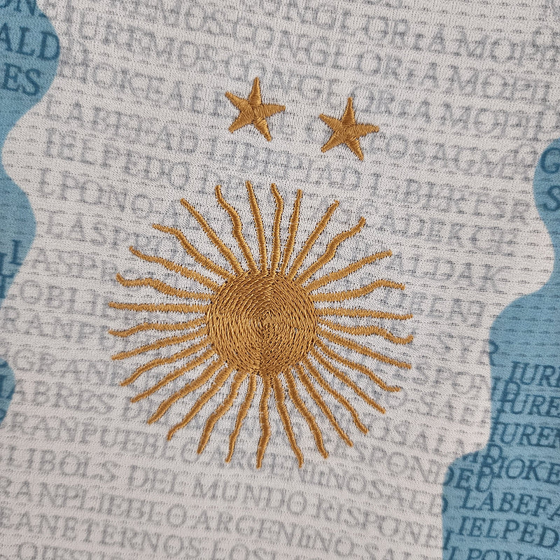 2022 Argentina Commemorative Edition - White Blue (D524)