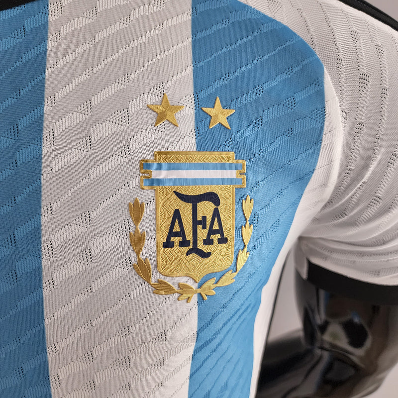 2022 Player Version Argentina World Cup Jersey Home (5F00)