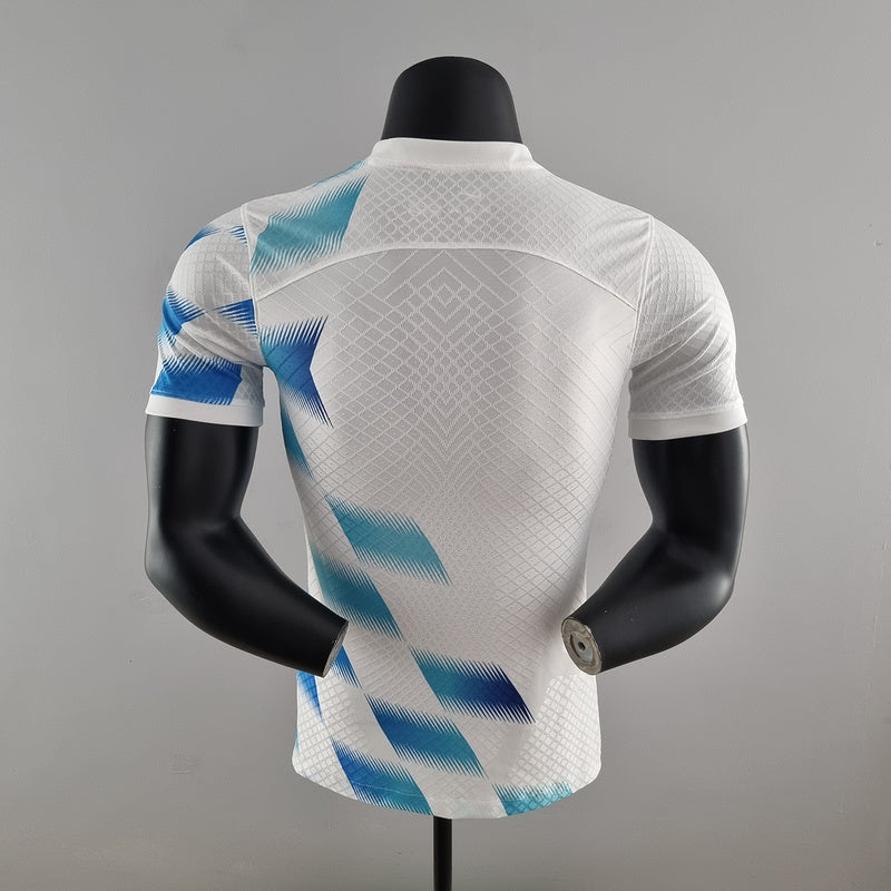 2022 Player Version England Pre-Match kit - White Blue (586D)