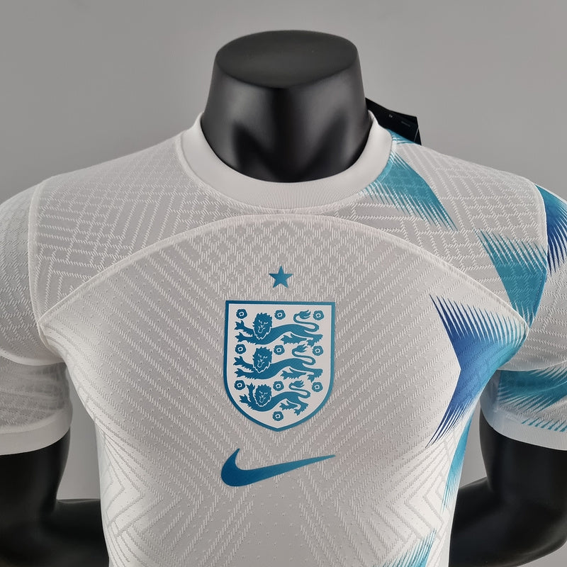 2022 Player Version England Pre-Match kit - White Blue (586D)