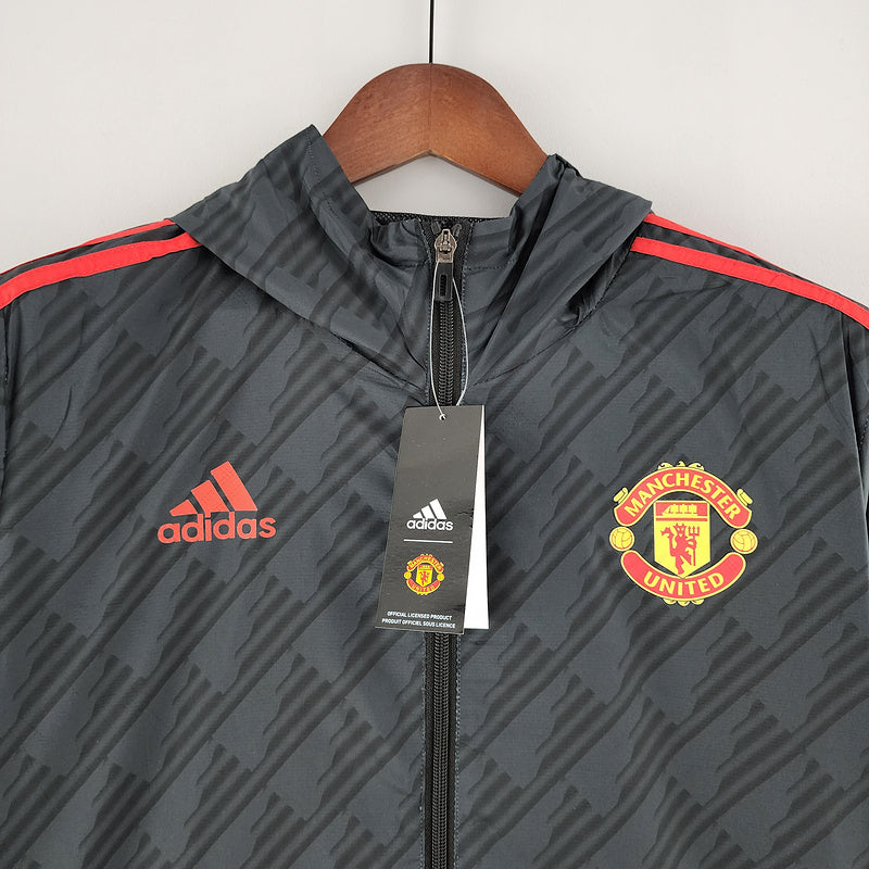 2022 M-U Windbreaker Black Red Edge (83FD)