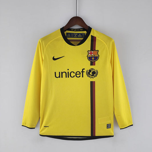 Retro long sleeve Barcelona 08∕09 away (BBA0)