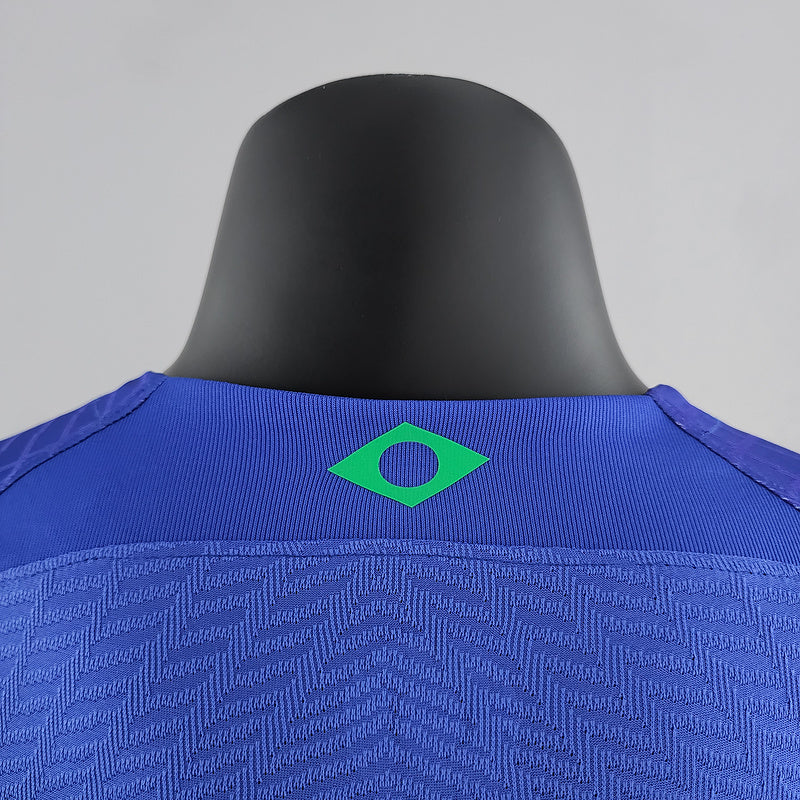 2022 Player Version Brazil World Cup Jersey Away (6AA9)