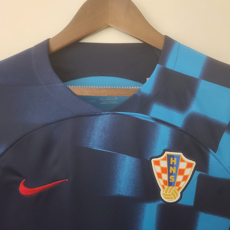 2022 Croatia Qatar World World Cup Away (6E1F)