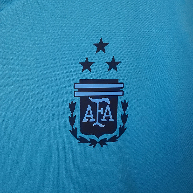 2022 Argentina Training Jersey - Blue (527E)
