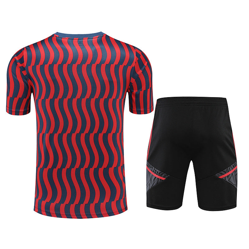 23/24 Bayern Munich Training Uniform Red (A3D8)