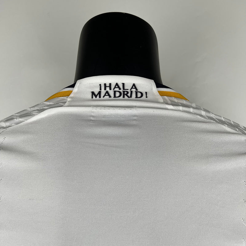 23/24 Player Version Long Sleeve Real Madrid Home (2F1D)