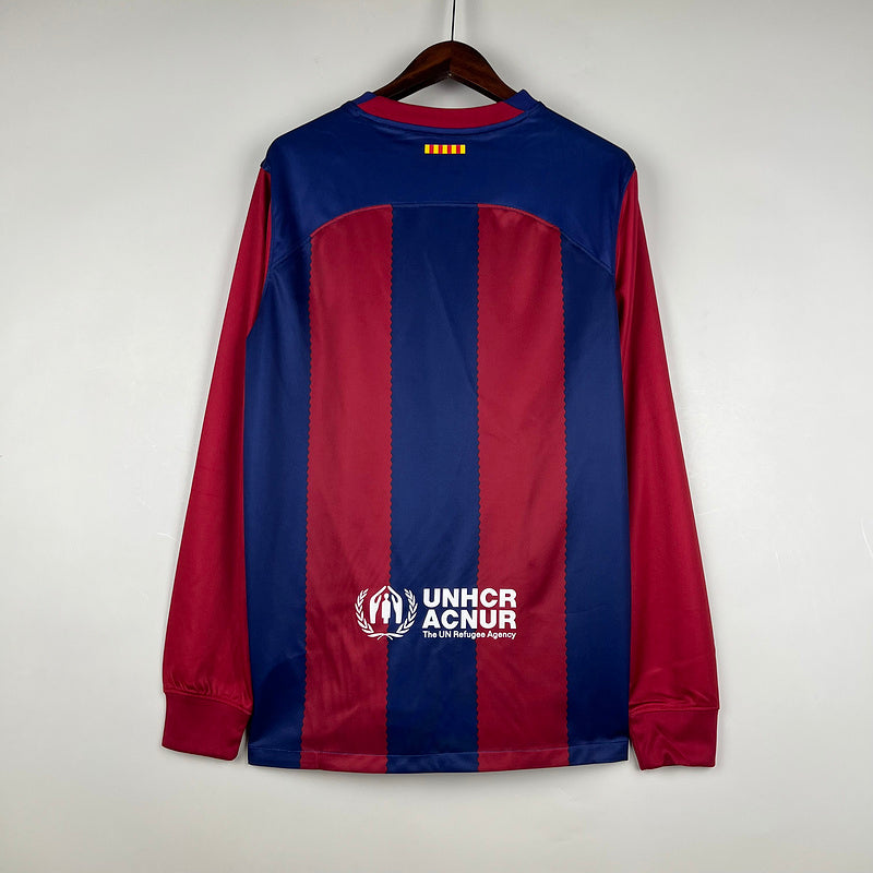 23/24 Long Sleeve Barcelona Home (BFF9)
