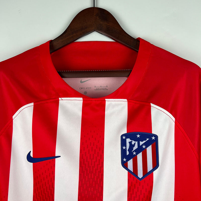23/24 Long Sleeve Atletico Madrid Home (9760)