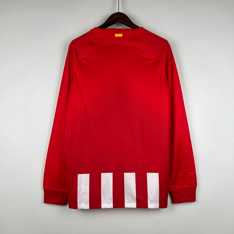 23/24 Long Sleeve Atletico Madrid Home (9760)