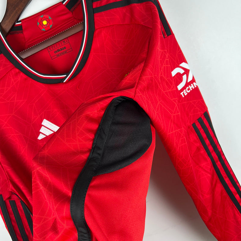 23∕24 Long sleeve Manchester United home (C268)
