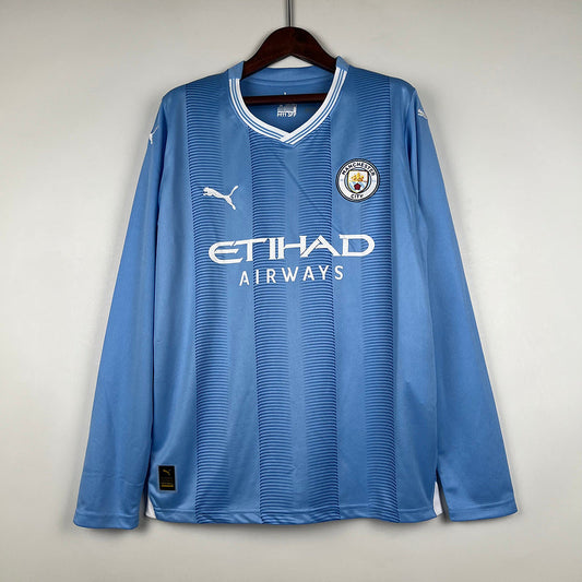 23∕24 Long Sleeve Manchester City Home (25A6)