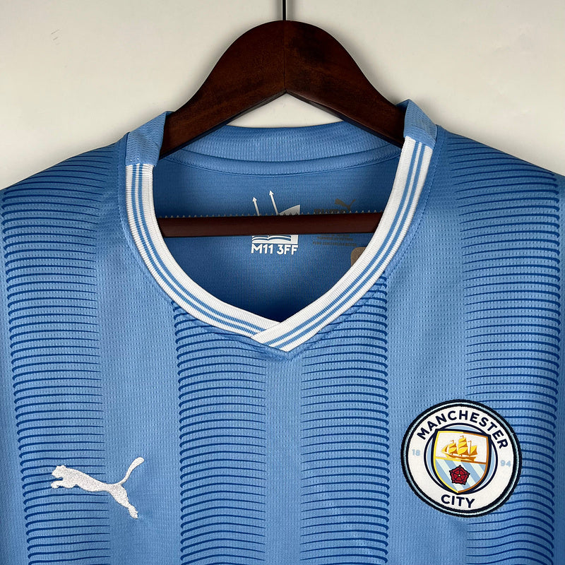 23∕24 Long Sleeve Manchester City Home (25A6)