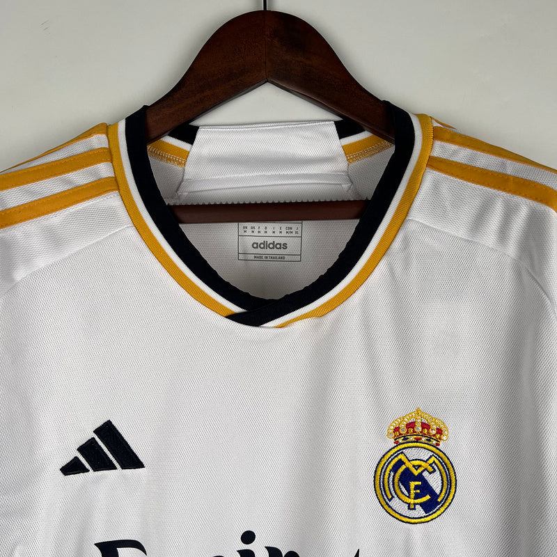 23/24 Long Sleeve Real Madrid Home (E7BB)
