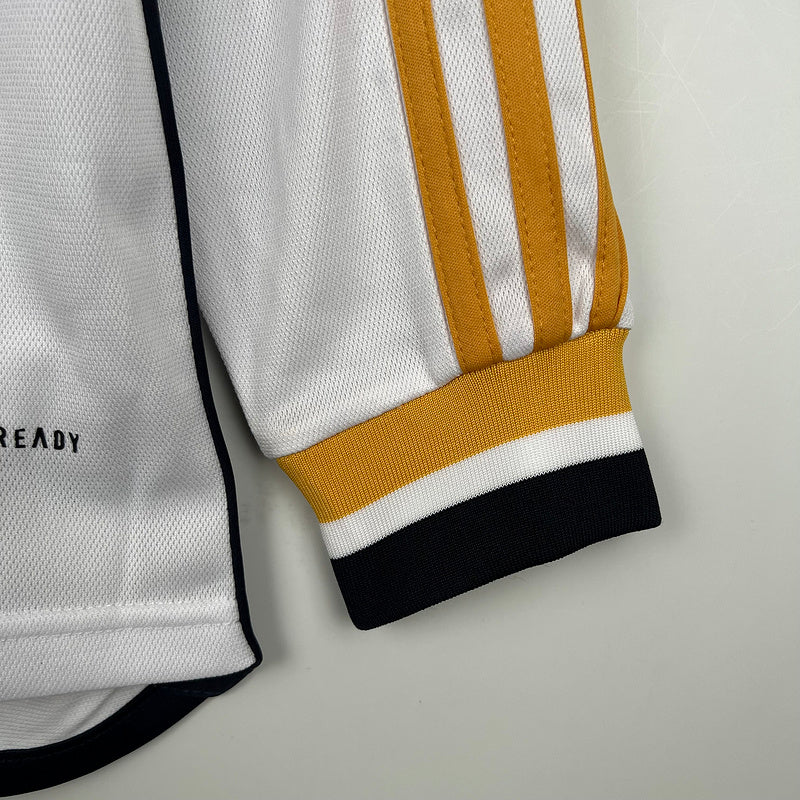 23/24 Long Sleeve Real Madrid Home (E7BB)