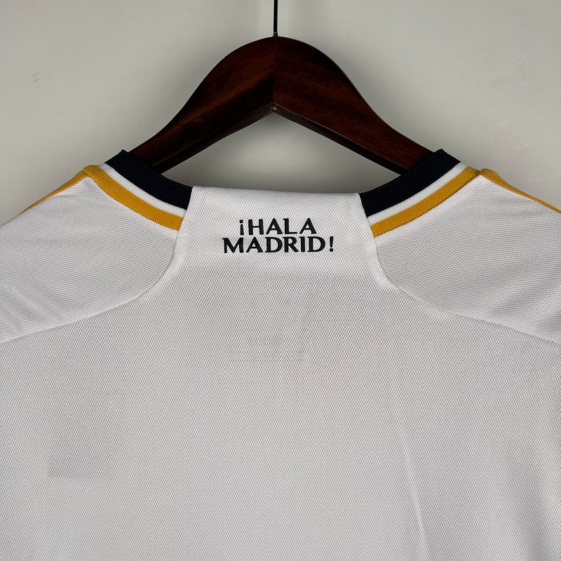 23/24 Long Sleeve Real Madrid Home (E7BB)