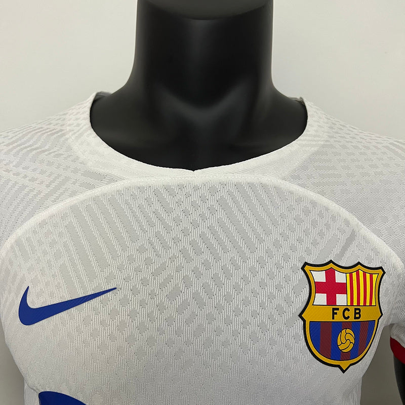 23/24 Player Version Barcelona Training Suit - White (9642)