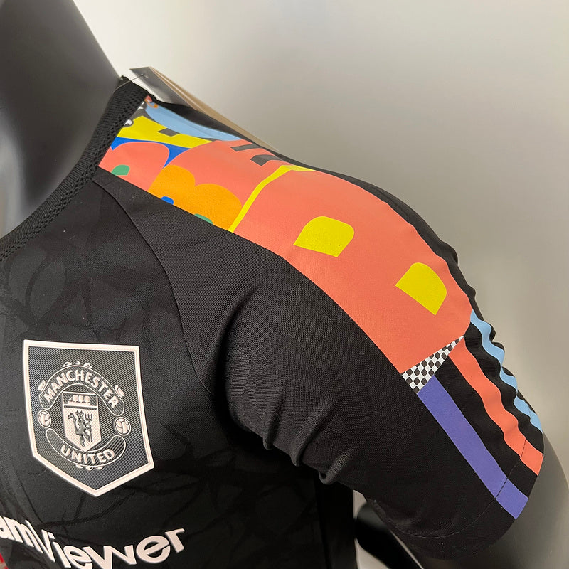 23∕24 Player version Manchester United Special edition black (ED3E)