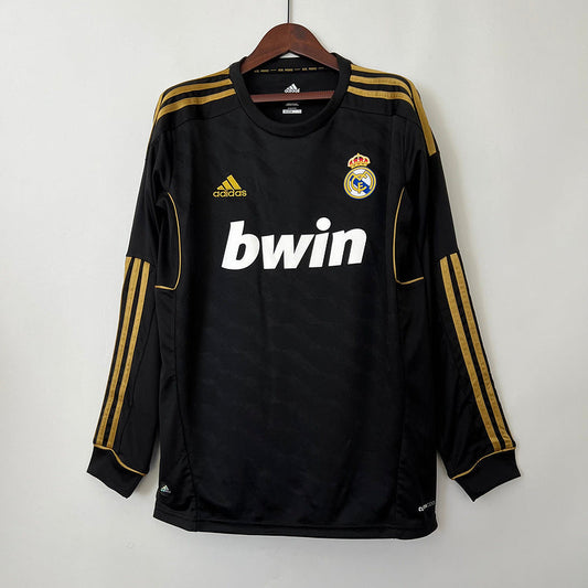 Retro Long Sleeve Real Madrid 11∕12 Away (2158)