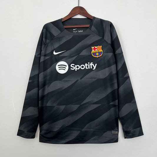 23/24 GoalKeeper Long Sleeve Barcelona - Black (1280)
