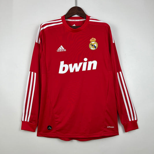 Retro Long Sleeve Real Madrid 11∕12 Third Away (BEDE)
