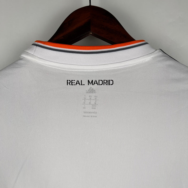 Retro Long Sleeve Real Madrid 13∕14 Home (3AD0)