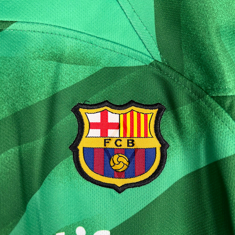 23/24 Kids Barcelona GoalKeeper green (4353)