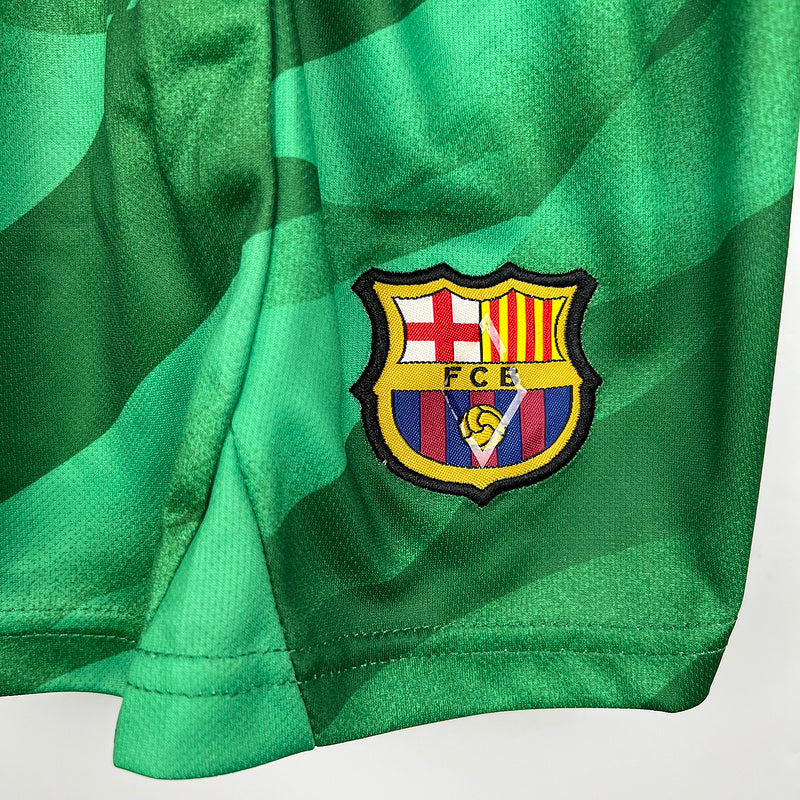 23/24 Kids Barcelona GoalKeeper green (4353)