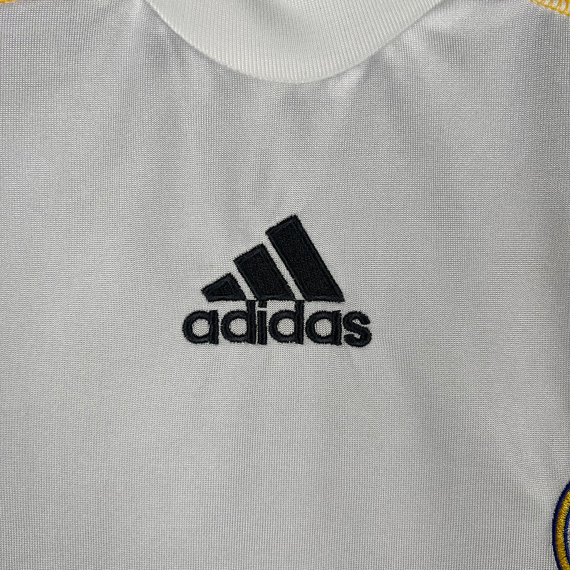 Retro Real Madrid 09∕10 Long Sleeve Home (055D)