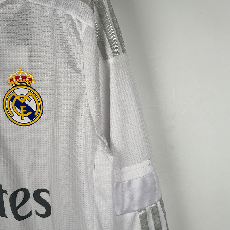 Retro Real Madrid 15∕16 Long Sleeve Home (D879)