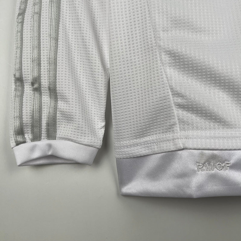 Retro Real Madrid 15∕16 Long Sleeve Home (D879)