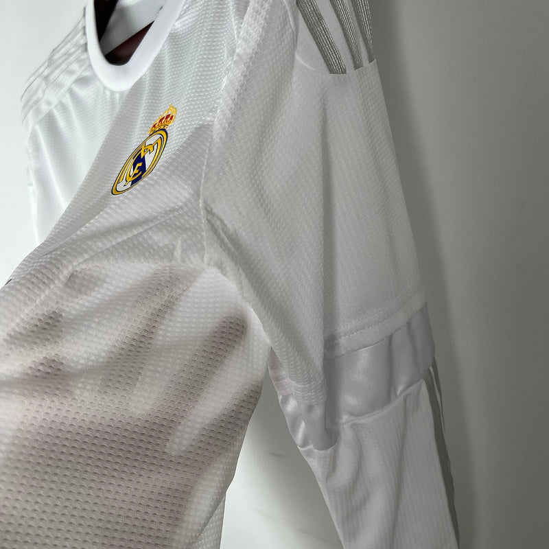 Retro Real Madrid 15∕16 Long Sleeve Home (D879)