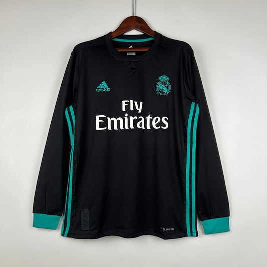 Retro Real Madrid 17∕18 Away Long Sleeve (B8A0)