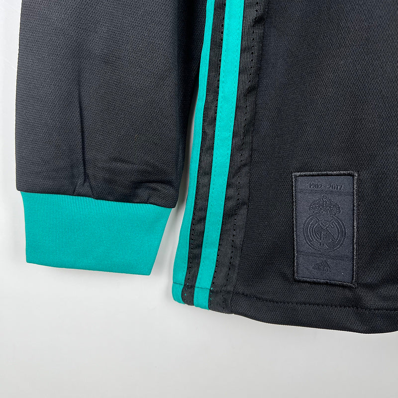 Retro Real Madrid 17∕18 Away Long Sleeve (B8A0)