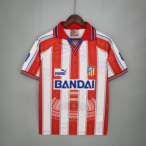 Retro Atletico Madrid 96∕97 home (C19F)