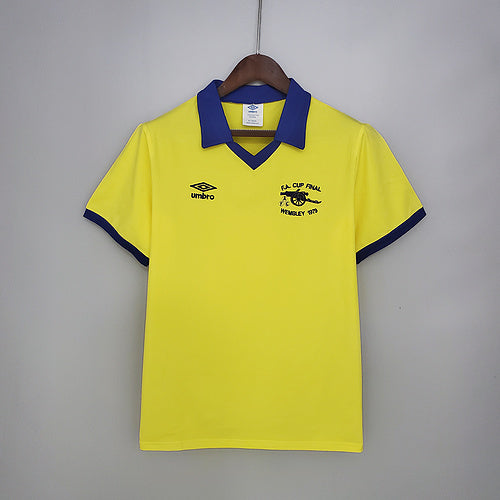 Retro Arsenal 71∕79 away yellow (C4B8)